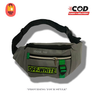 TAS PRIA Terbaru Tas Pinggang Waistbag 2 ruangan selempang pria Trendy Terlaris Termurah