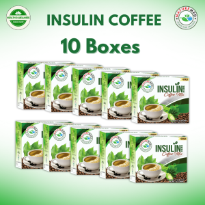 Premium Insulin Coffee | 10 Sachets/Box | 10 Boxes