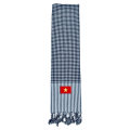 Khăn rằn thêu Cờ Việt Nam khổ 60cmx165cm, 55cmx120cm mừng lễ Quốc Khánh 2/9. 