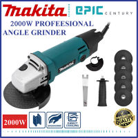 Makita Brushless 2000W Gerinda Baterai 4Inch Mesin Gerinda Baterai Tangan Cordless Angle Grinder Mesin Gerinda Tangan Murah