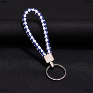 [COD] fhsav Handmade Leather Rope Keychain Car Key Chain Bag Pendant Accessories