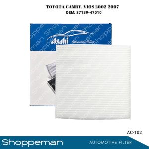 ASAHI TOYOTA CAMRY VIOS 2002-2007 MODEL AIR FILTER CABIN FILTER 87139-47010 AC-102