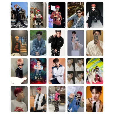 Lomo card 20 ảnh 1 mặt bo góc Captain Boy - IG
