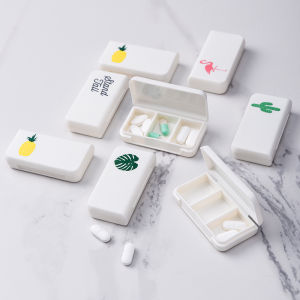 FF Kotak Penyimpanan Pil Plastik Perjalanan Mini Portabel COD