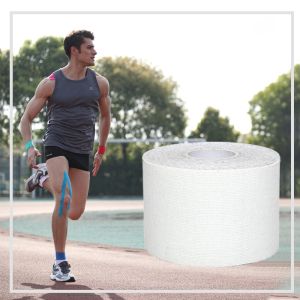 SG Ready Stock Kinesiology Sports Tape KT Tape (5m x 5cm) Elastic Tape Kinesio Tape Pre Cut Recovery Fitness Bandages
