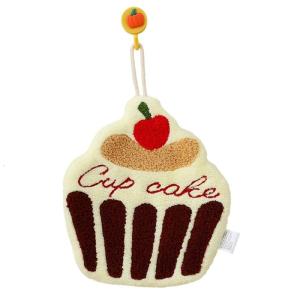 Plushes Cake Hand Towel Designed for Absorption and Convenience Cleaning Rag with Hanging Loop for Easy Storage
