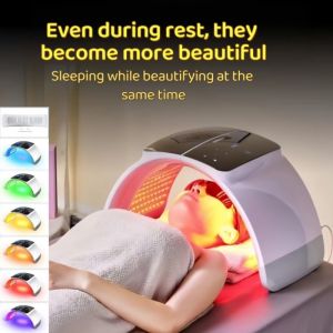 7 Colors PDT LED Facial Mask Light Therapy Light Skin Rejuvenation Device Spa Acne Remover Face Care