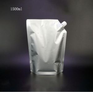 Aladdin Beverage Disinfectant Aluminum Foil Plastic Portable Spout Liquid Bag Stand Up Packaging Pouches
