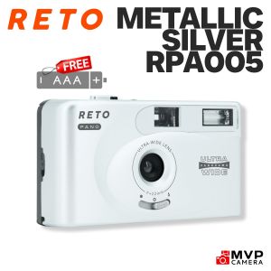 RETO PANO Standard Panoramic 35mm Reusable Reloadable Film Camera 22mm f9.5 Lens MVP CAMERA