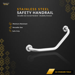 Pegangan Safety Handrail Grab Bar Curved Stainless Steel GBR-135SV