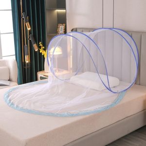 LIFE SHOPS Anti Mosquito Travel Mosquito Net Adjustable Portable Mosquito Net Bed Screen Tent Single Mesh Sleeping Net Sleeping
