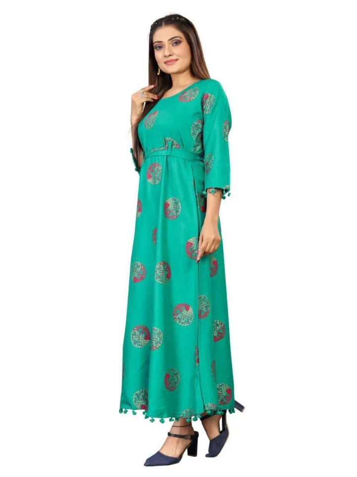 PRE-ORDER]NEW ARRIVAL POM POM READYMADE KURTI(15 DAYS DELIVERY