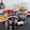 Stainless Steel Pot Set (14cm/18cm/22cm/26cm/30cm)/Kitchen Tool/ Periuk Masak Alat Dapur. 