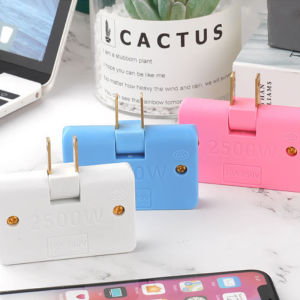 FF Steker Ekstensi Stopkontak 3-In-1 Soket Lubang Ekstra Lipat/Adaptor Soket Dapat Diputar COD