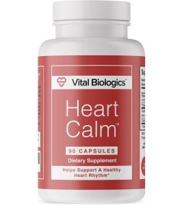 Viên uống Vital Biologics Heart Calm 90 Capsules hỗ trợ nhịp tim khỏe mạnh hoạt động tối ưu của Mỹ