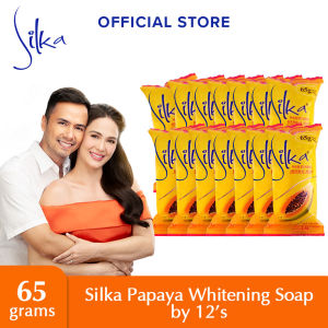 Silka Papaya Soap 65g by 12s