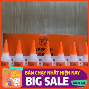 Keo Dán 502 không tạo khói - Tên dân dụng: Cyanoacrylat Keo Dán Mica  Keo Dính Sư Tử Cam