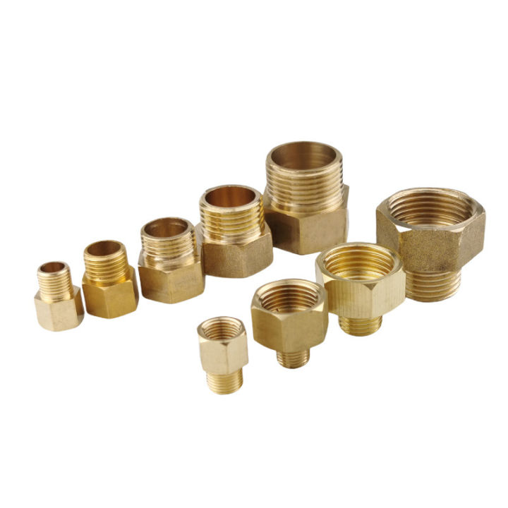 1/8" 1/4"1/2" 3/8" 3/4" Brass Reducing Bush Female to Male Threaded