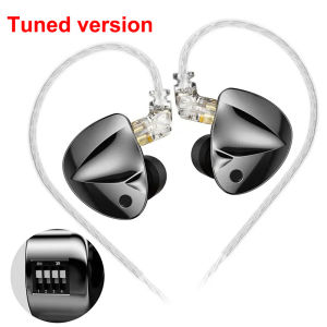 KZ Original D-Fi Earphones HIFI Bass Earbuds Monitor 4-Level Tuning Switch Headphone Sport Stereo Sound Noise Reduction Headset