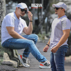 Kaos Warna Abu|BOZRVK |Kaos Warna Grey Pria | Kaos Taktikal | Kaos Tactical Pria| Baju Kaos Tactical