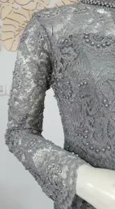 Atasan Kebaya Pesta & Ibu Besan Kebaya Brukat Full Payet