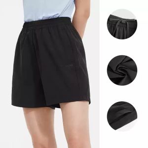 Quần short nhanh khô của phụ nữ Lạc Đà Chạy Bộ Thoáng khí quần soóc rộng Yoga