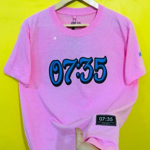 T Shirt Pink Smitty 07:35 Glow In The Dark (GITD) Oversize distro SM01TY04