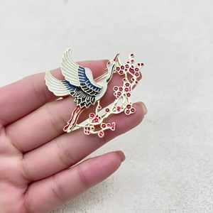 Sang Trọng hoa mận Cần Cẩu Trâm Phong Cách ghim cài ve áo Đồ Trang Sức Lý Tưởng Cho Thời Trang Phụ Nữ Tìm phong cách độc đáo