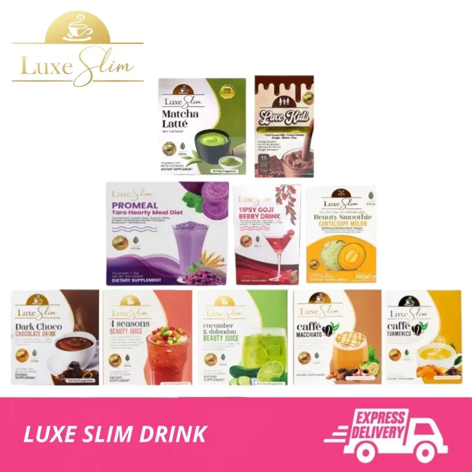 Luxe Slim Coffee Luxe Slim Juice Luxe Slim Caffe Macchiato