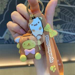 Gantungan Kunci Ganci Keychain Sanrio Cinnamoroll Kuromi Melody Aksesoris Tas Handphone Hiasan Lucu Kawaii