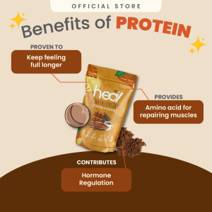 Heal Signature Chocolate Protein Shake HALAL |  High Protein  Whey Protein Powder 0 Added Sugar Low Calorie Meal Replacement for Muscle Gain & Weight Loss