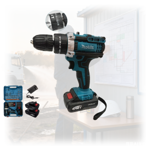 Makita Heavy Duty Cordless Drill Set – Brushless 128V Original Japan Power Tool