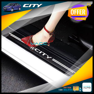 Honda City GM2 GM3 Door Step Sticker Protector Fit For 2008 - 2013 TMO 5th Gen Vacc Auto Car Accessories