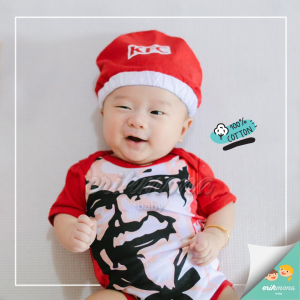 ♥︎ baju bayi jumper bayi ♥︎ lucu model karakter KFC♥︎