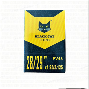 DecorGem Black Cat Blackcat Bicycle Innertube inner tube Interior for MTB and Road bike Gravel  26 27.5 28/29 700c AV FV#MT02