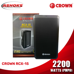 Crown RCX 15 / 2 Way Professional Baffle / 15 inch speaker / Crown Speaker with free 3m & Speak on / Crown Speaker