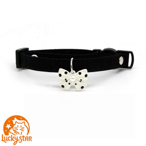 Kalung Kucing Dasi kupu-kupu Kalung Anjing Kalung Kelinci Kalung Adjustable Lonceng Cat Collar Dog Collar