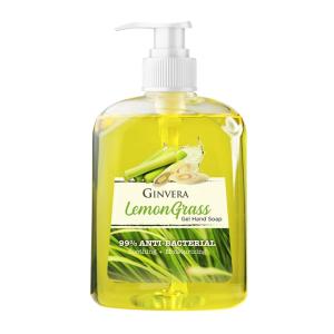 GINVERA Anti - bacterial Gel Hand Soap Lemongrass 500ml
