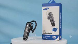Ready Stock D9 Bluetooth Headset Wireless Earphone with Mic Long Standby USB Charging Comfort Ear Hook