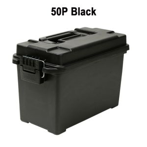 30/50P Plastic Storage Box Lightweight High Strength Tool Box with Handle Secure Latch Dustproof