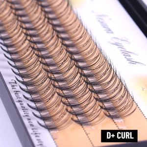 10D D+ Curl C Curl Nesura Scarecrow Hair Grafting Extension 6-14mm False Individual Eyelases D Curl
