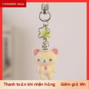 CS Thời Trang Dễ Thương Gấu Đổ Xô Pendent CCD Treo Dây Điện Thoại Quyến Rũ Keychain Túi Trang Trí Nội Thất Món Quà Bất Ngờ Cho Quà Tặng