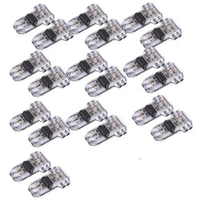 1-20Pcs T Tap Wire Connectors No Stripping Quick Terminal Low Voltage 2 Pins Wire Connectors Auto Plug Electrical Accessories