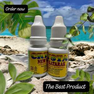 CRYSTA NEW KATARAK BURUNG RAHASIA SANG JUARA Obat Katarak Cair 15 ml Cocok untuk Murai Cucak Ijo Pleci dll