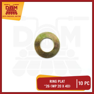 Ring Plat "26 WP 20 X 40 Harga Per 1 Pc (PSP) Reng Plate Pelat Washer Kunci 26 Diameter 20mm x 40mm
