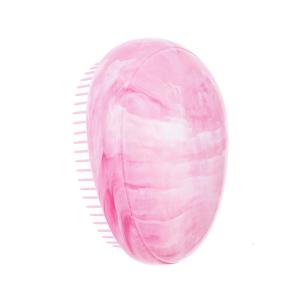 Portable Detangler Brush for CurlyStraightWet & Dry Hair No Pains Detangling Brush with Flexible Bristles Easy to Hold