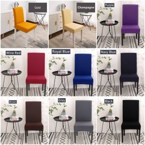 Sarung Kerusi Meja Makan Nice Chair Cover Colorful Stretch Elastic Spandex Dining Chair Covers Alas Kerusi A01
