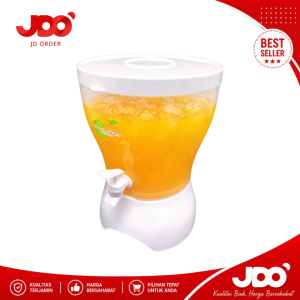 JDO Infused Water Dispenser Air Portable 4.5 Liter Golden Sunkist KD1K-1210 Kicthenware