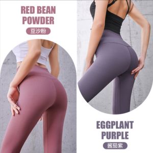 [SG Seller] Women High Waist Seamless Leggings | Yoga Pants | Suitable For Yoga Gym Jogging and Running etc. | Seamless and Ultra Stretch Material