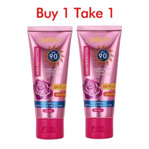 【BUY 2 TAKE 2】4 na piraso 60ML LBLS rose cream sunscreen SPF90+ mukha mukha katawan anti-ultraviolet skin care isolation sunscreen mataas na proteksyon moisturizing sunscreen